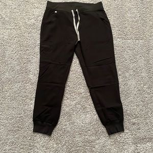 Black jogger, figs scrubs! Size medium! Practically new